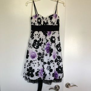 Floral Empire Waist Dress